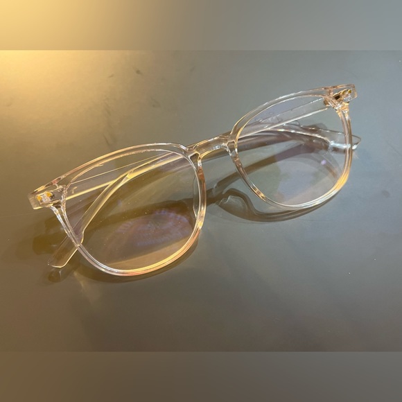 Brand New! Unused! Blue light protection glasses. Pair of Pink and White. - Picture 5 of 8